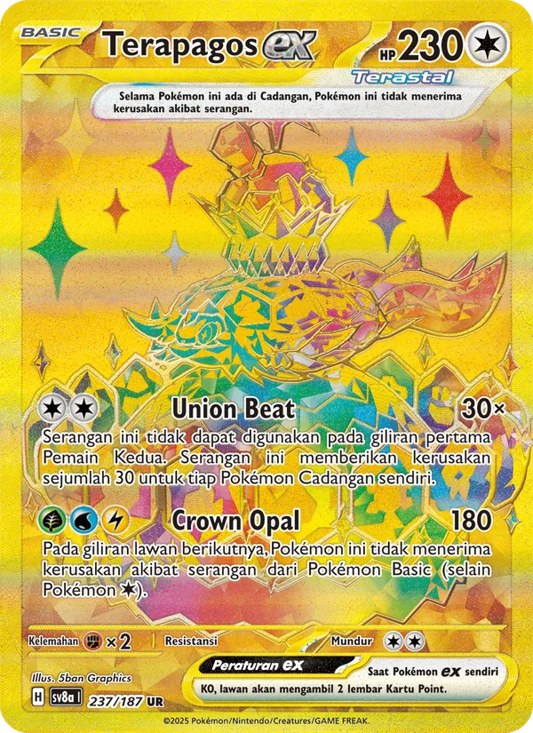 Terapagos ex — Festival Terastal ex 237/187