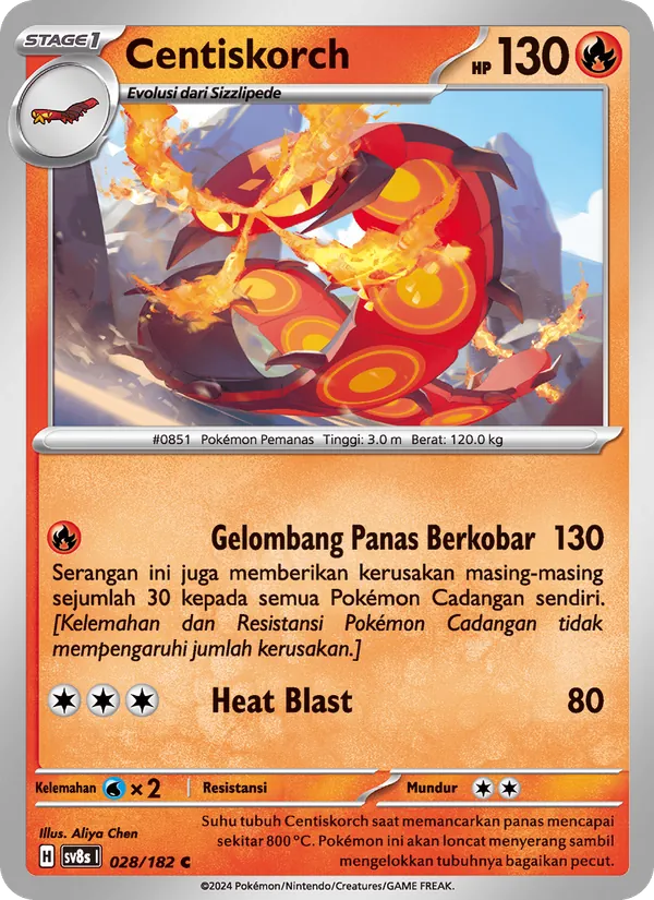 Centiskorch — Kilat Rasi 028/182