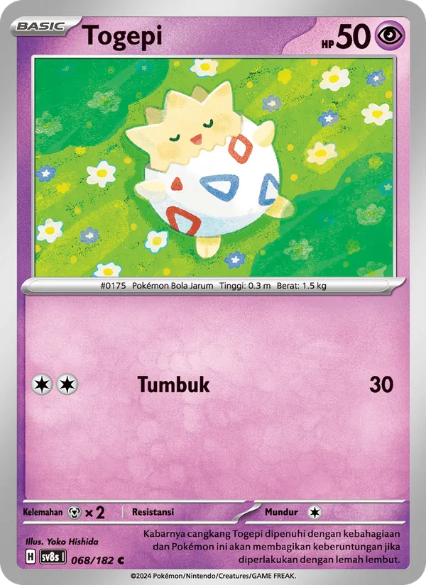 Togepi — Kilat Rasi 068/182