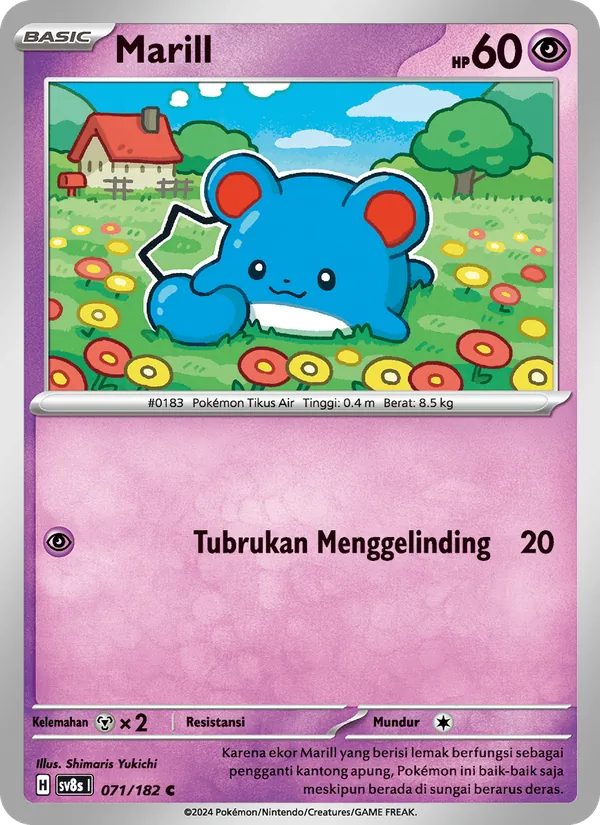 Marill — Kilat Rasi 071/182