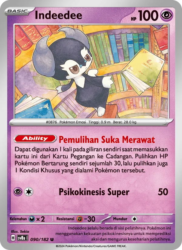Indeedee — Kilat Rasi 090/182
