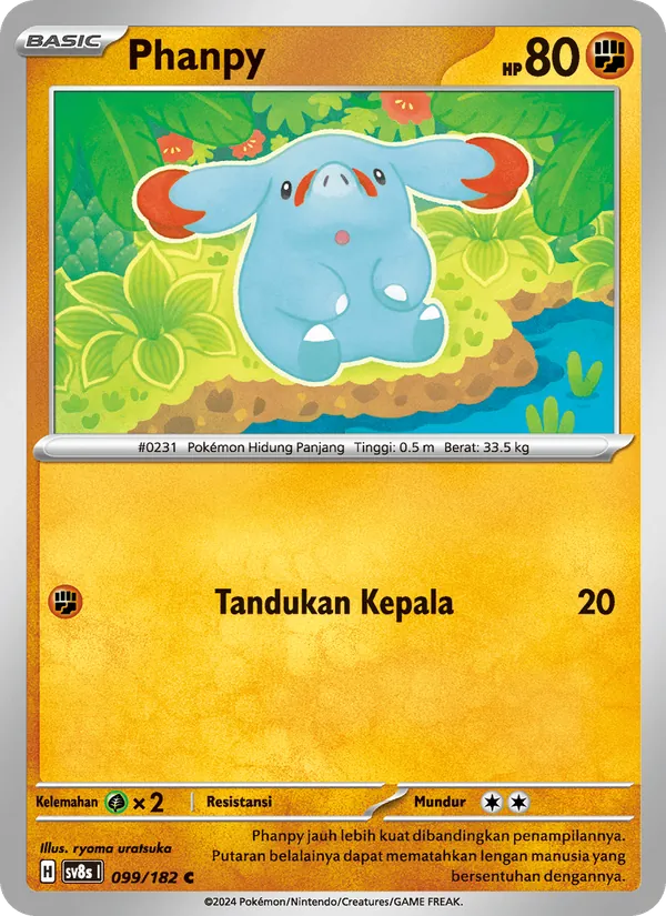 Phanpy — Kilat Rasi 099/182