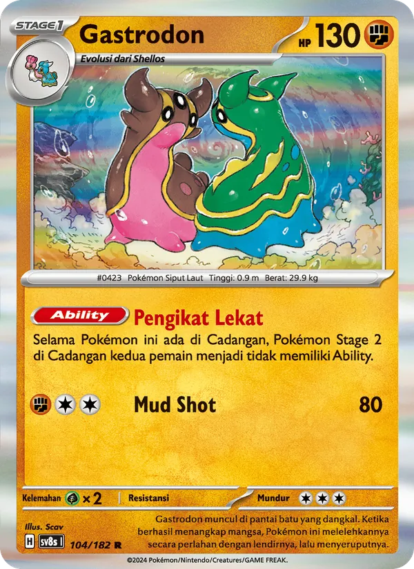 Gastrodon — Kilat Rasi 104/182