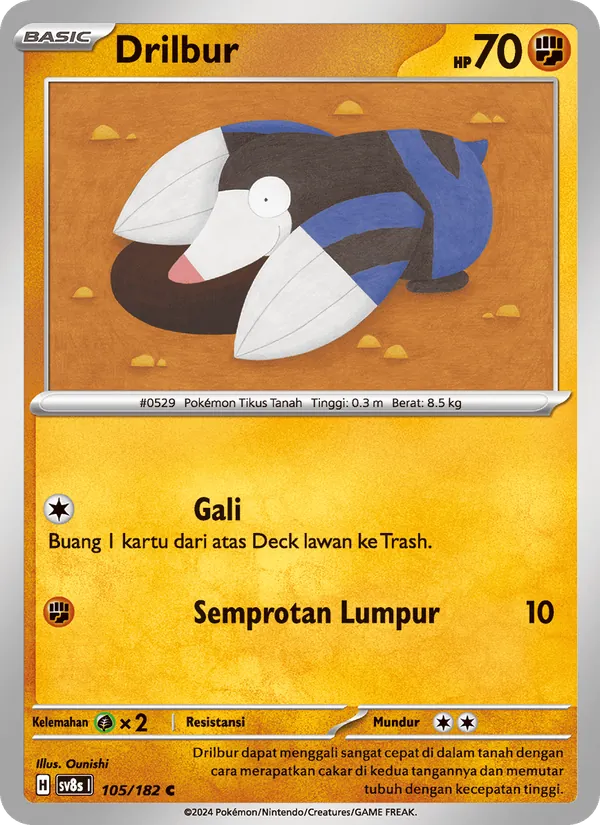 Drilbur — Kilat Rasi 105/182