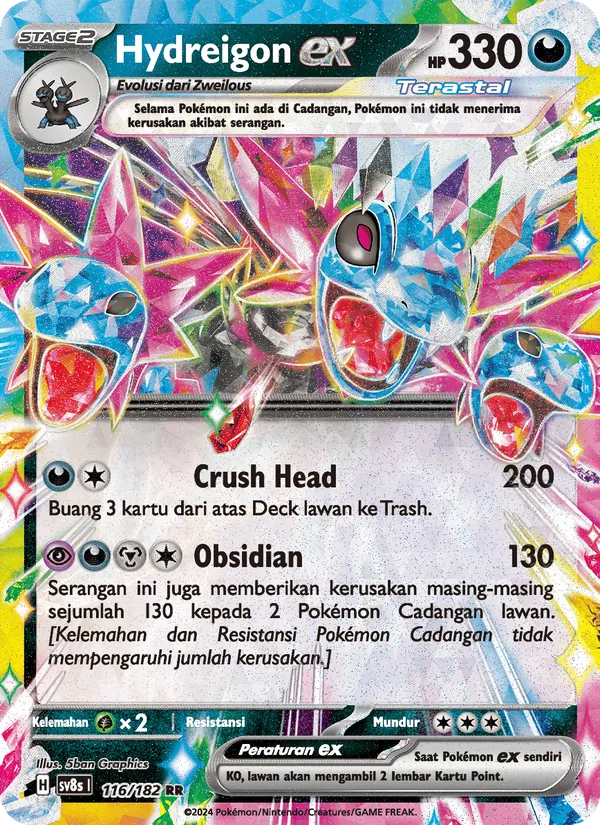 Hydreigon ex — Kilat Rasi 116/182