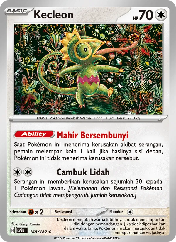 Kecleon — Kilat Rasi 146/182