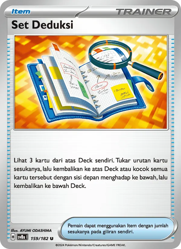 Set Deduksi — Kilat Rasi 159/182