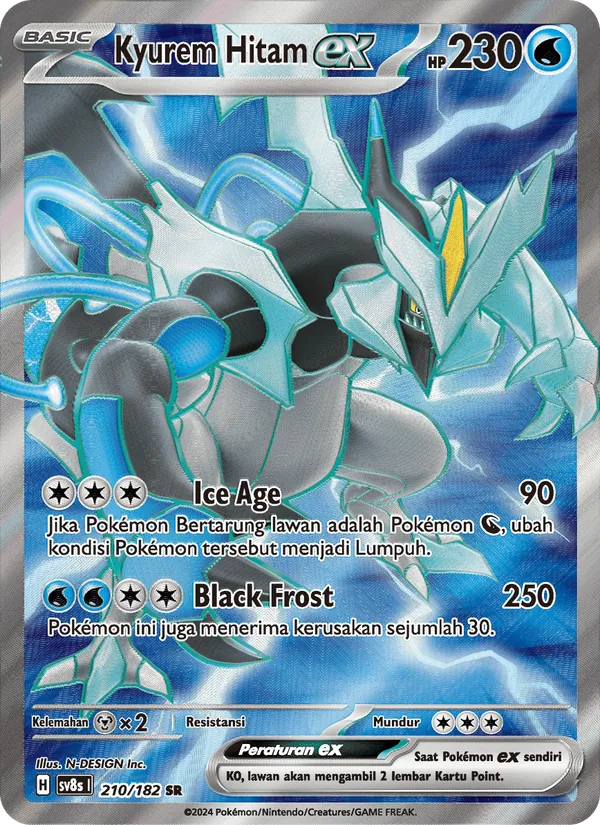 Kyurem Hitam ex — Kilat Rasi 210/182