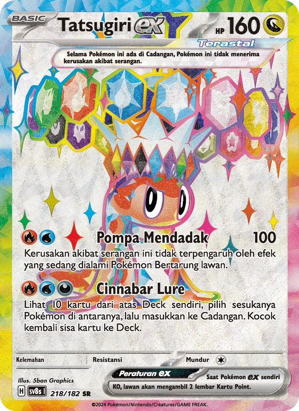 Tatsugiri ex — Kilat Rasi 218/182