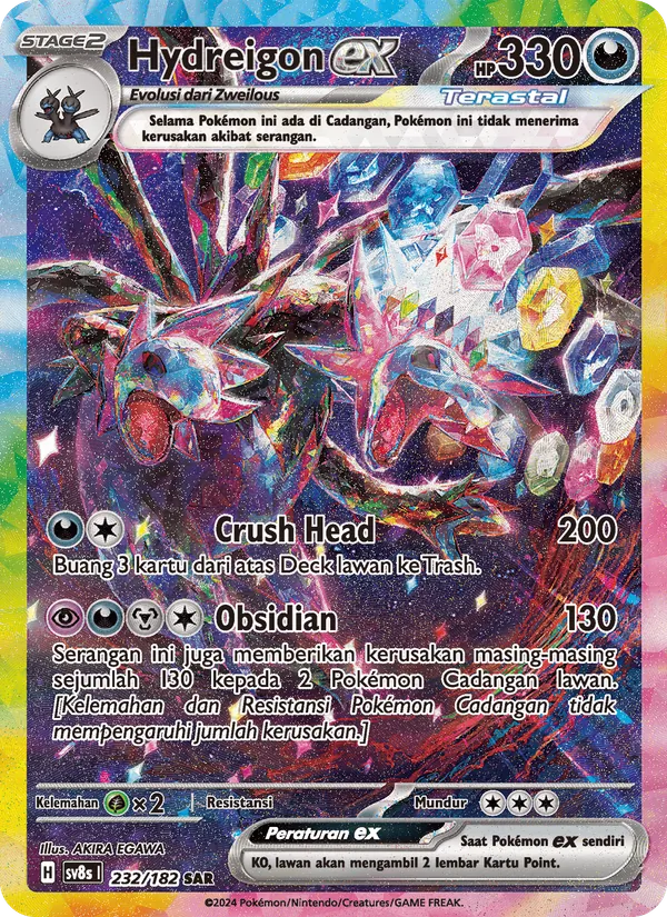 Hydreigon ex — Kilat Rasi 232/182