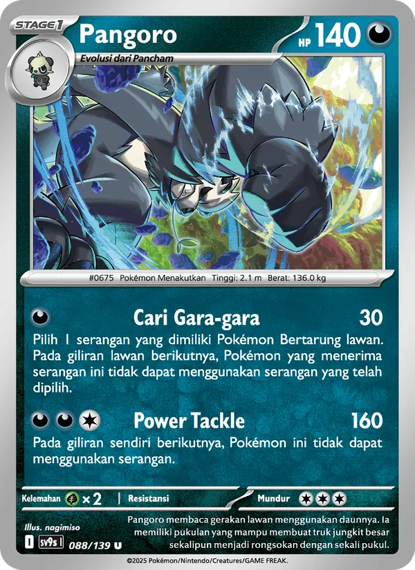 Pangoro — Ikatan Takdir 088/139