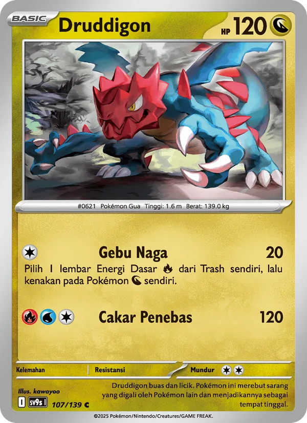 Druddigon — Ikatan Takdir 107/139