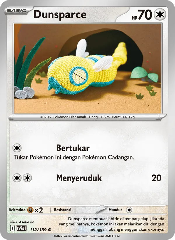 Dunsparce — Ikatan Takdir 112/139