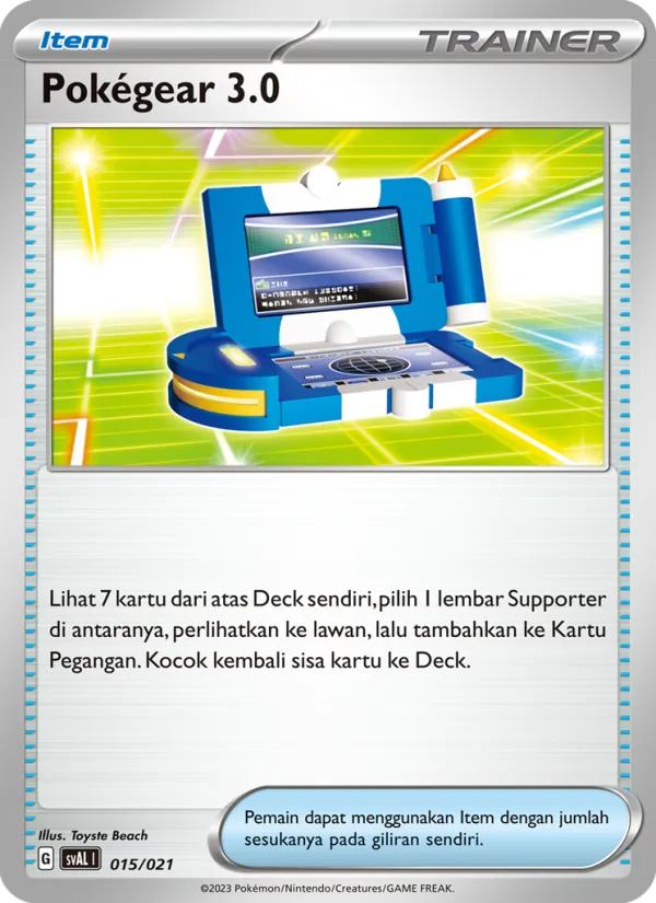 Pokégear 3.0 — Sprigatito & Lucario ex 015/21