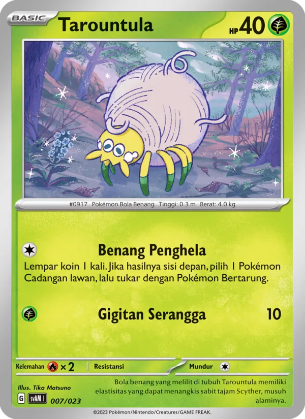 Tarountula — Fuecoco & Ampharos ex 007/23