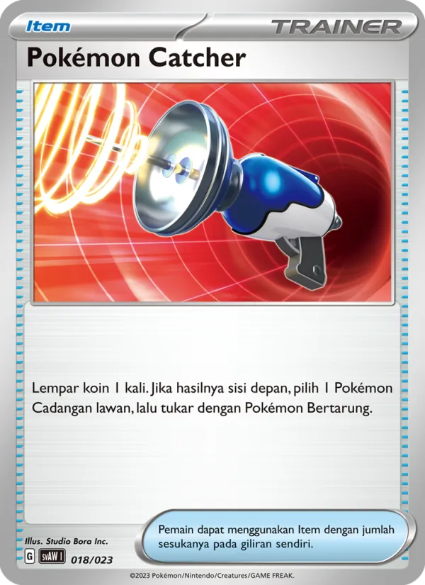 Pokémon Catcher — Quaxly & Mimikyu ex 018/23