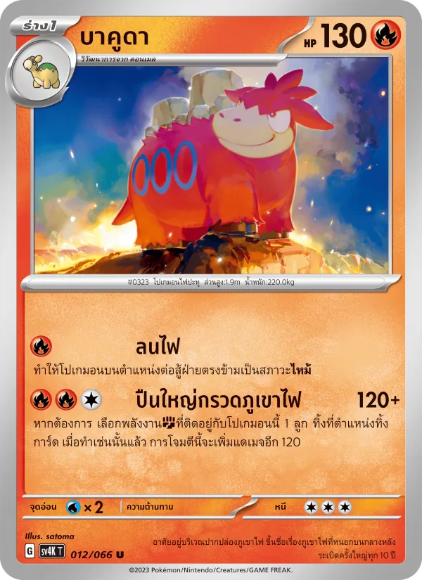 บาคูดา — เสียงคำรามจากอดีต 012/66