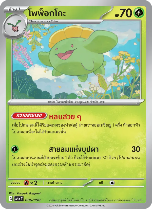 โพพ็อกโกะ — ไชนีเทรเชอร์ex 006/190
