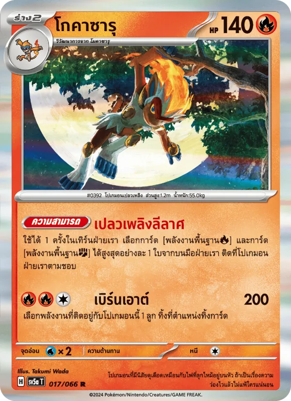 โกคาซารุ — หมอกสีชาด 017/66