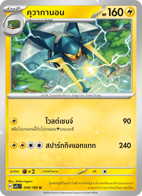 คุวากานอน — แสงนำทางแห่งสเตลลาร์ 049/166