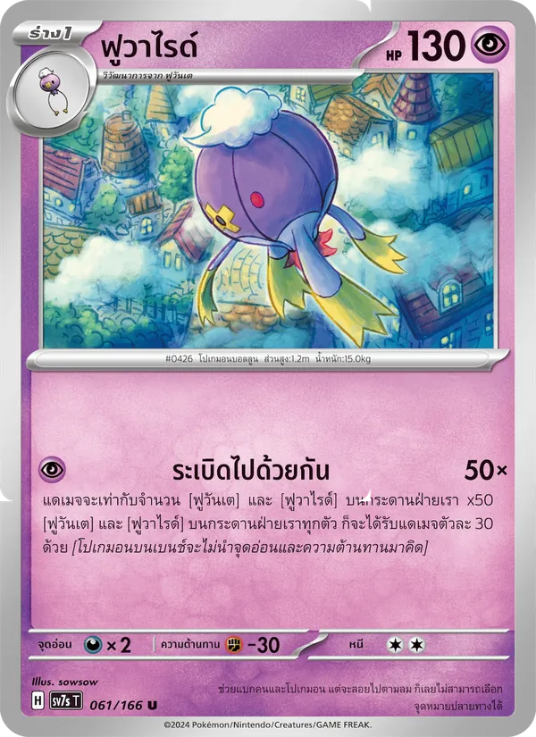 ฟูวาไรด์ — แสงนำทางแห่งสเตลลาร์ 061/166
