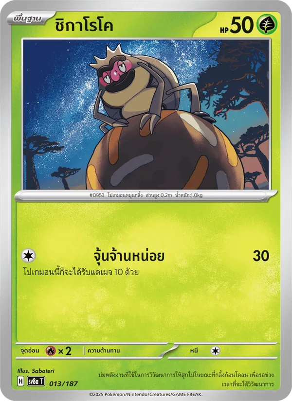ชิกาโรโค — เทศกาลเทรัสตัลex 013/187