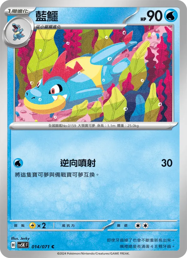 藍鱷 — 狂野之力 014/71