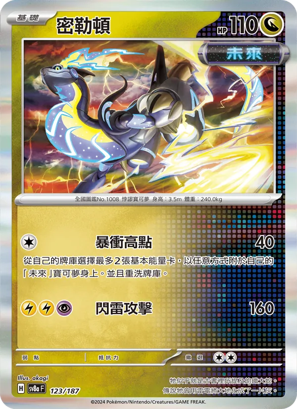 密勒頓 — 太晶慶典ex 123/187