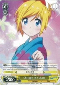 Chitoge in Yukata