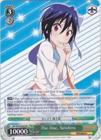 The One, Seishiro