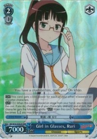 Girl in Glasses, Ruri (RRR)