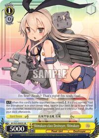 Shimakaze-class Destroyer, Shimakaze (SR)