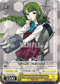 1st Yugumo-class Destroyer, Yugumo