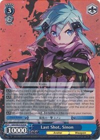 Last Shot, Sinon (Parallel Foil)