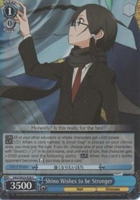 Shino Wishes to be Stronger (Parallel Foil)