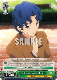 Self-concious, Shinji
