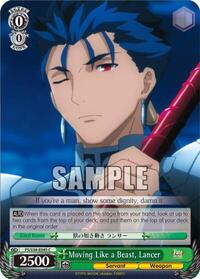 Moving Like a Beast, Lancer