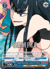 Satsuki Discovering a Chance for Victory