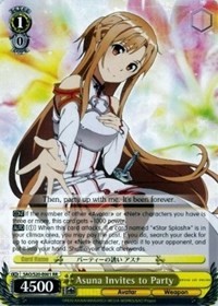 Asuna Invites to Party