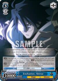 Enchanter, Shiroe