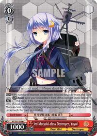 3rd Mutsuki-class Destroyer, Yayoi