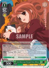 Girl Who Leapt Through Time, Mikuru (RRR)