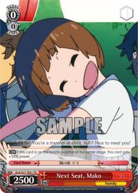 Next Seat, Mako (TD)