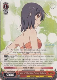 Sense of Liberation, Suruga Kanbaru