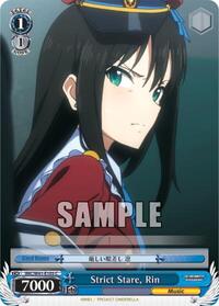 Strict Stare, Rin