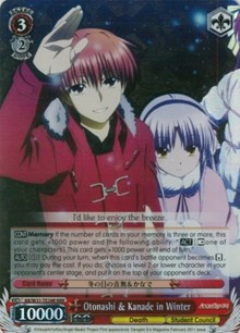 Otonashi & Kanade in Winter (RRR)