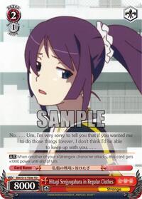Hitagi Senjyogahara in Regular Clothes (TD)