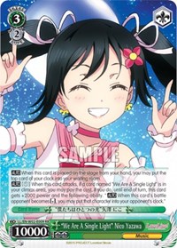 "We Are A Single Light" Nico Yazawa