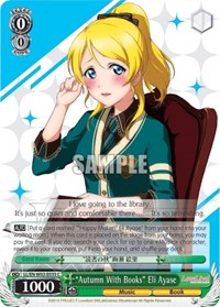"Autumn With Books" Eli Ayase