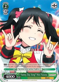 "Sunny Day Song" Nico Yazawa